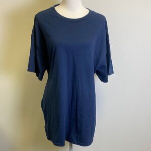 Gildan Heavy Cotton Dark Blue Tee